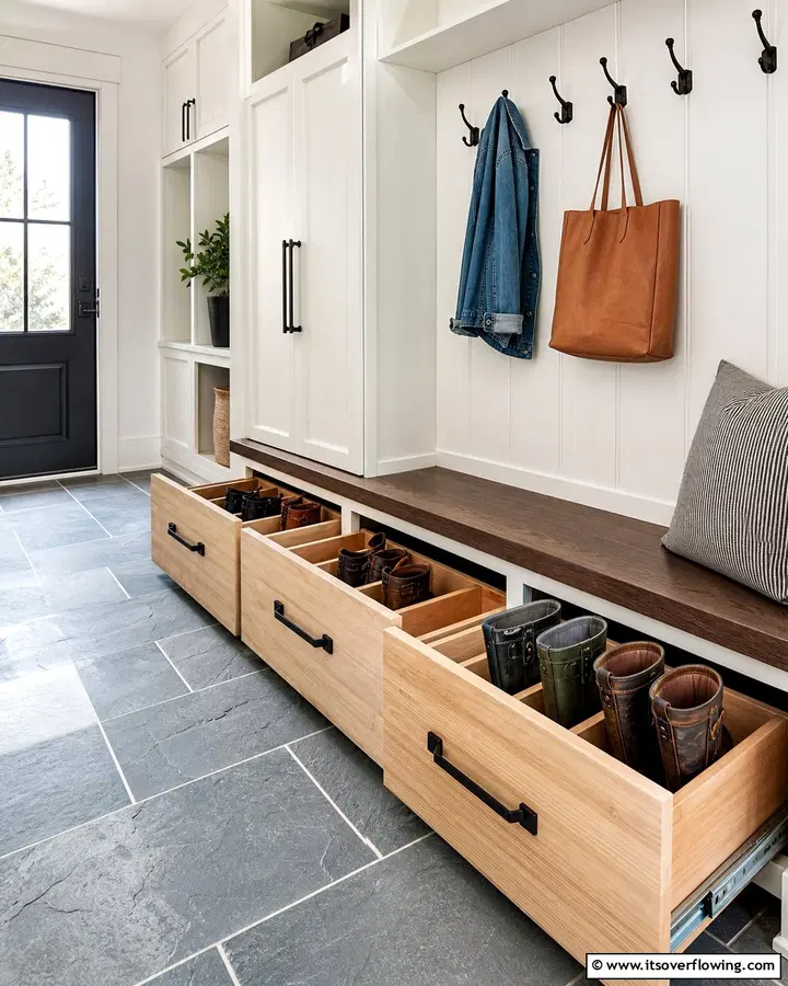 Elegantní nápady na ukládání bot pro krásně uspořádaný domov