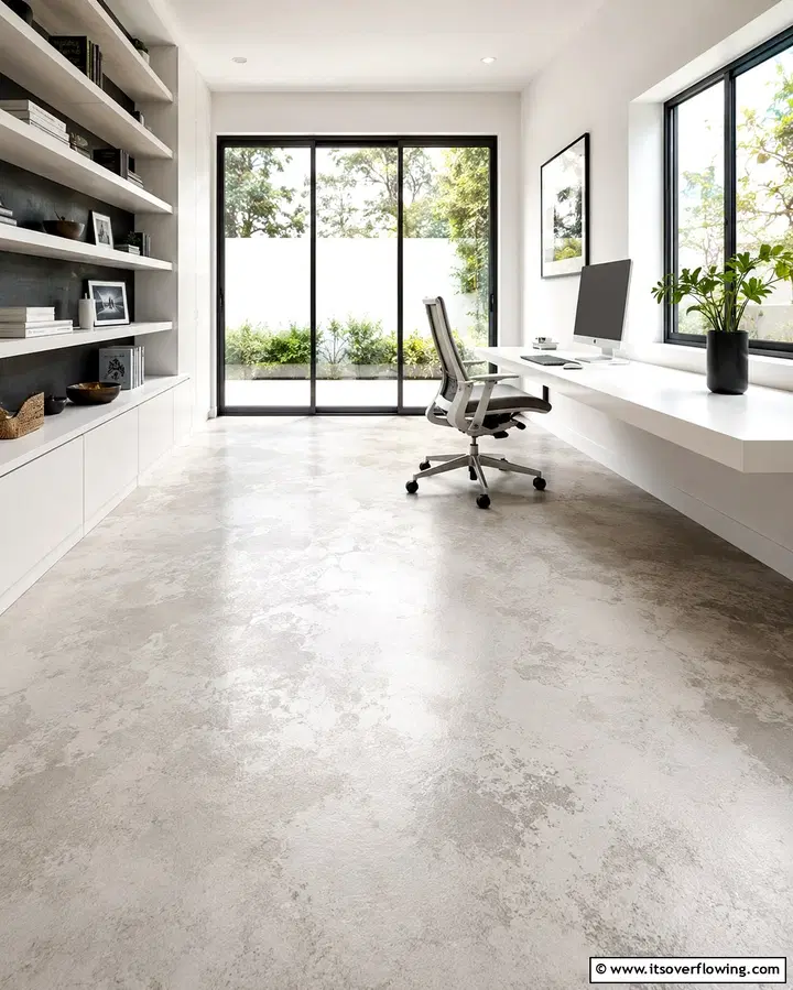 Když beton zdobí interiér: inspirace na originální podlahy