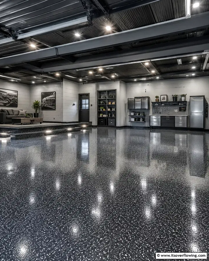 Když beton zdobí interiér: inspirace na originální podlahy