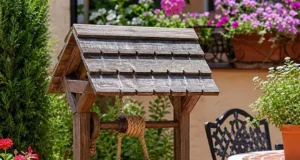 Kouzelné zahradní studny: Inspirace pro zahradu plnou romantiky