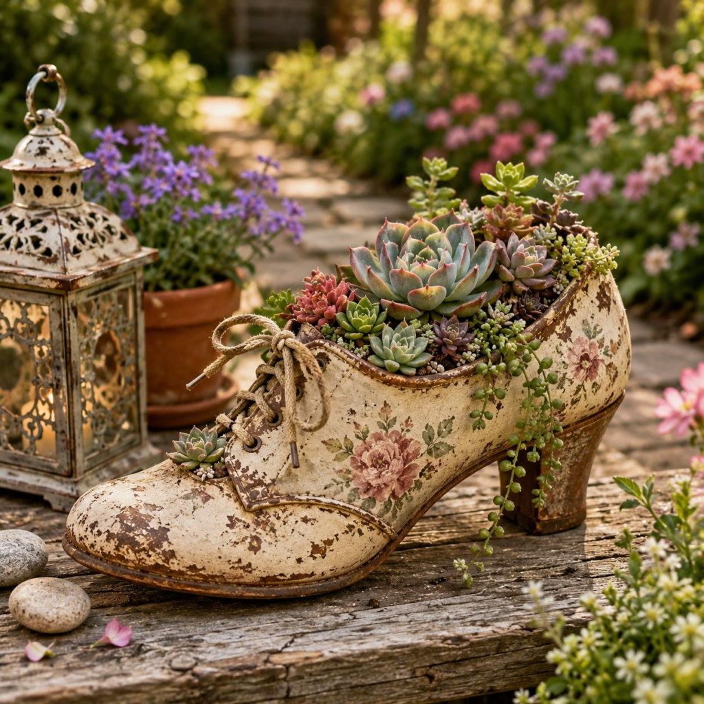 Kouzlo DIY zahrady: originální dekorace, které zvládnete vyrobit sami