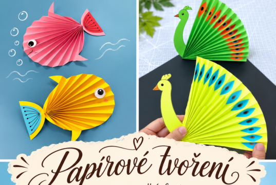 Kreativní tvoření z barevného papíru: jednoduché nápady pro děti