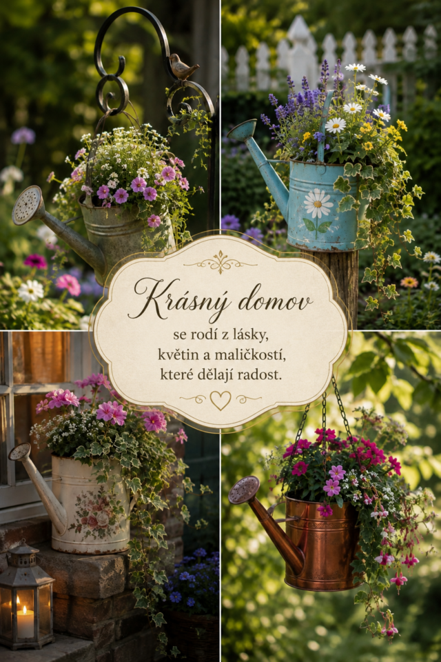 Kouzlo DIY zahrady: originální dekorace, které zvládnete vyrobit sami