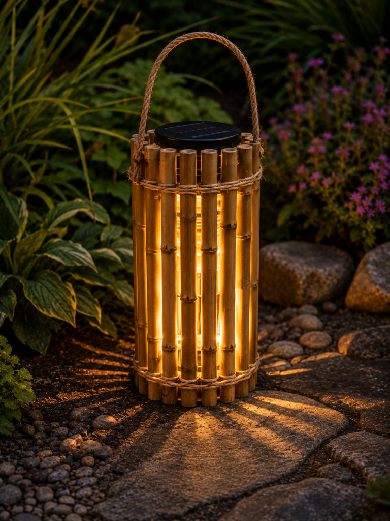 DIY zahradní lampy: kouzelné nápady z různých materiálů