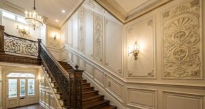 Proměňte prostor kolem schodiště: inspirace na elegantní dekorativní panely