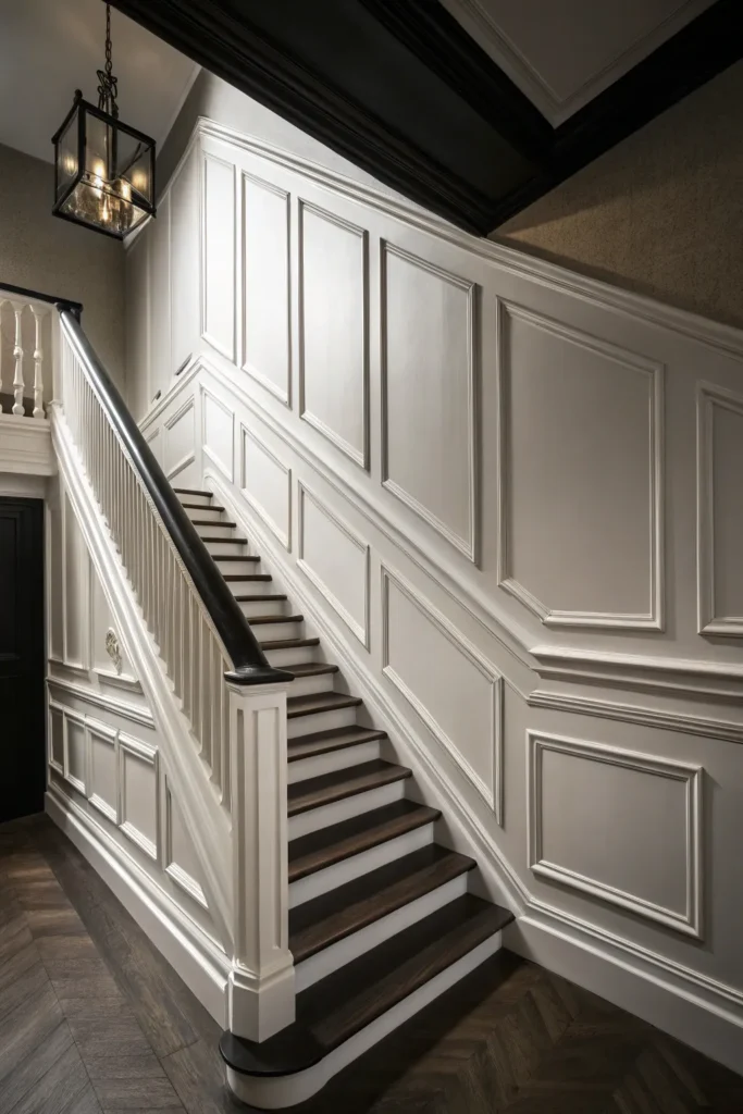 Proměňte prostor kolem schodiště: inspirace na elegantní dekorativní panely