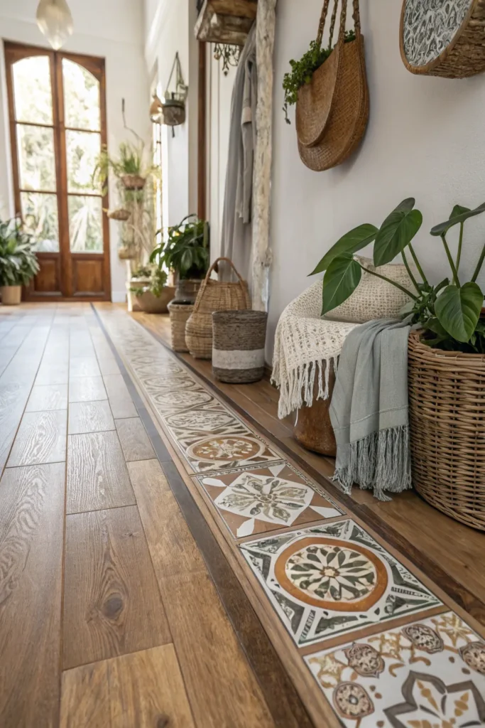 Netradiční spojení podlah: designový detail, který nepřehlédnete