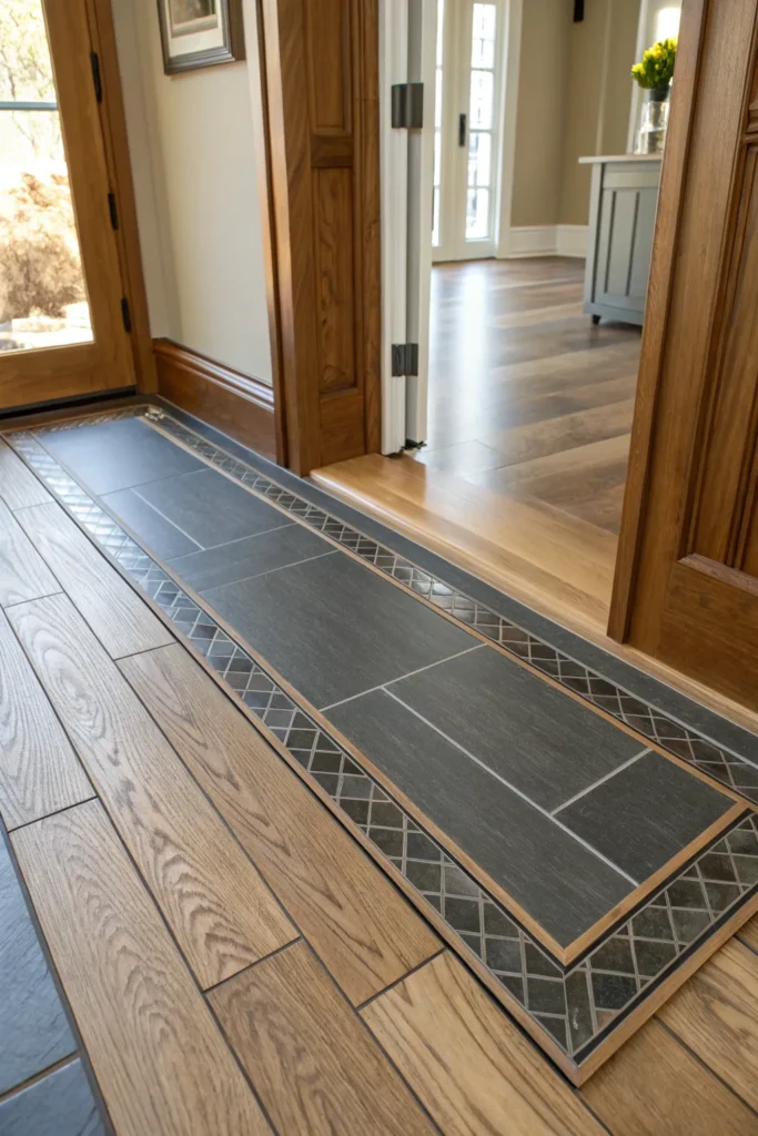 Netradiční spojení podlah: designový detail, který nepřehlédnete