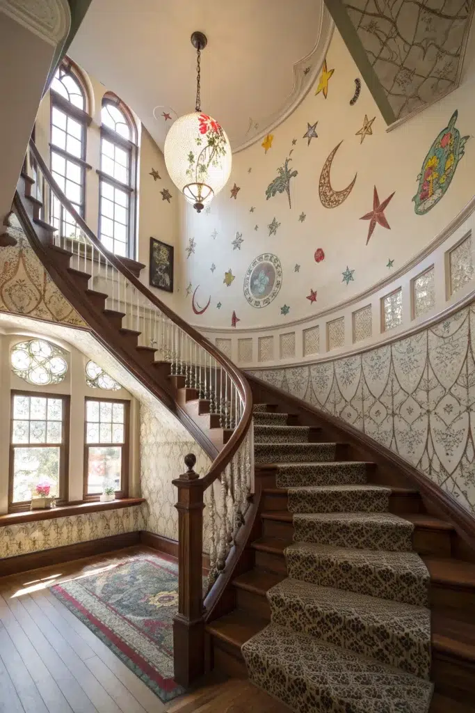 Proměňte prostor kolem schodiště: inspirace na elegantní dekorativní panely