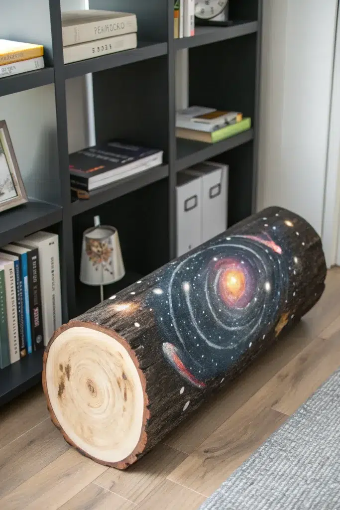 Když dřevo ožije barvami: kreativní nápady pro váš domov