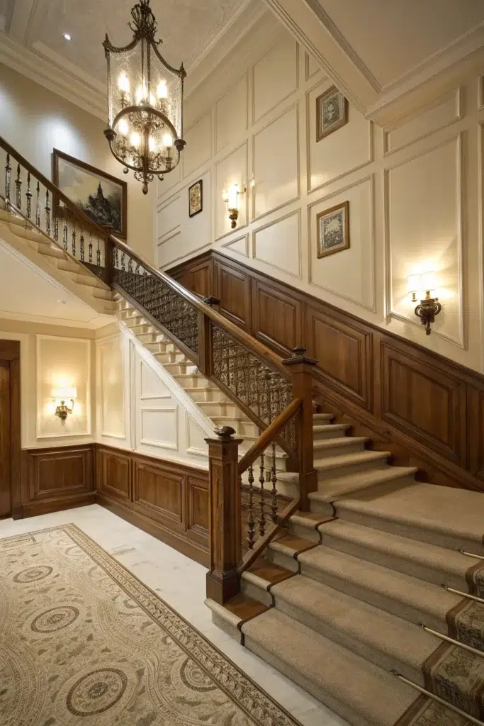Proměňte prostor kolem schodiště: inspirace na elegantní dekorativní panely