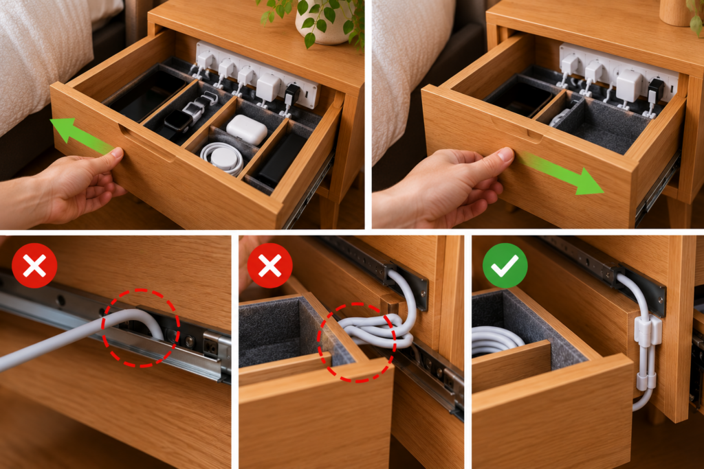 DIY nabíjecí stanice, kterou není vidět