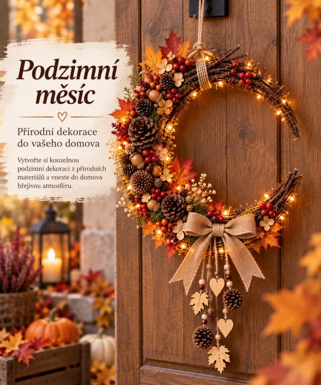 Kouzelná podzimní dekorace, která promění každý kout v útulné místo plné podzimního kouzla