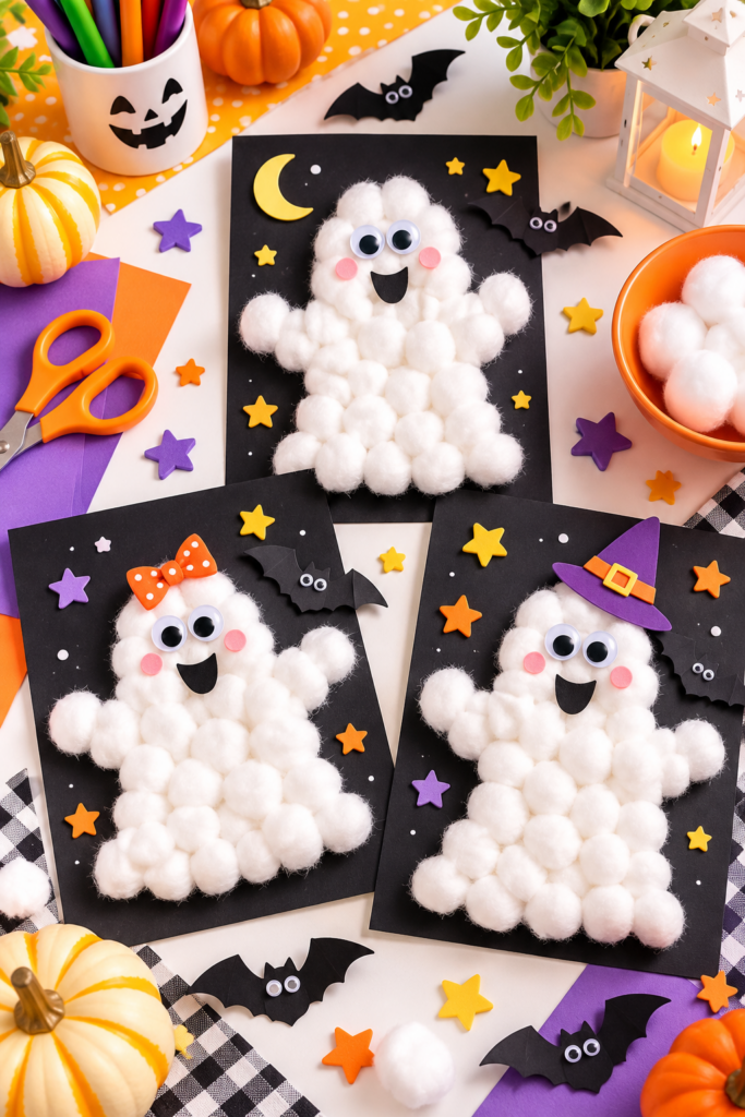 Halloweenské tvoření pro děti, které promění jednoduché nápady v kouzelné, veselé i trochu strašidelné dekorace