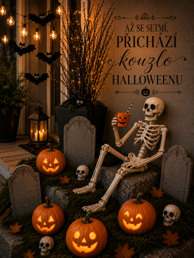 Hravé a zábavné halloweenské dekorace, které okouzlí na první pohled