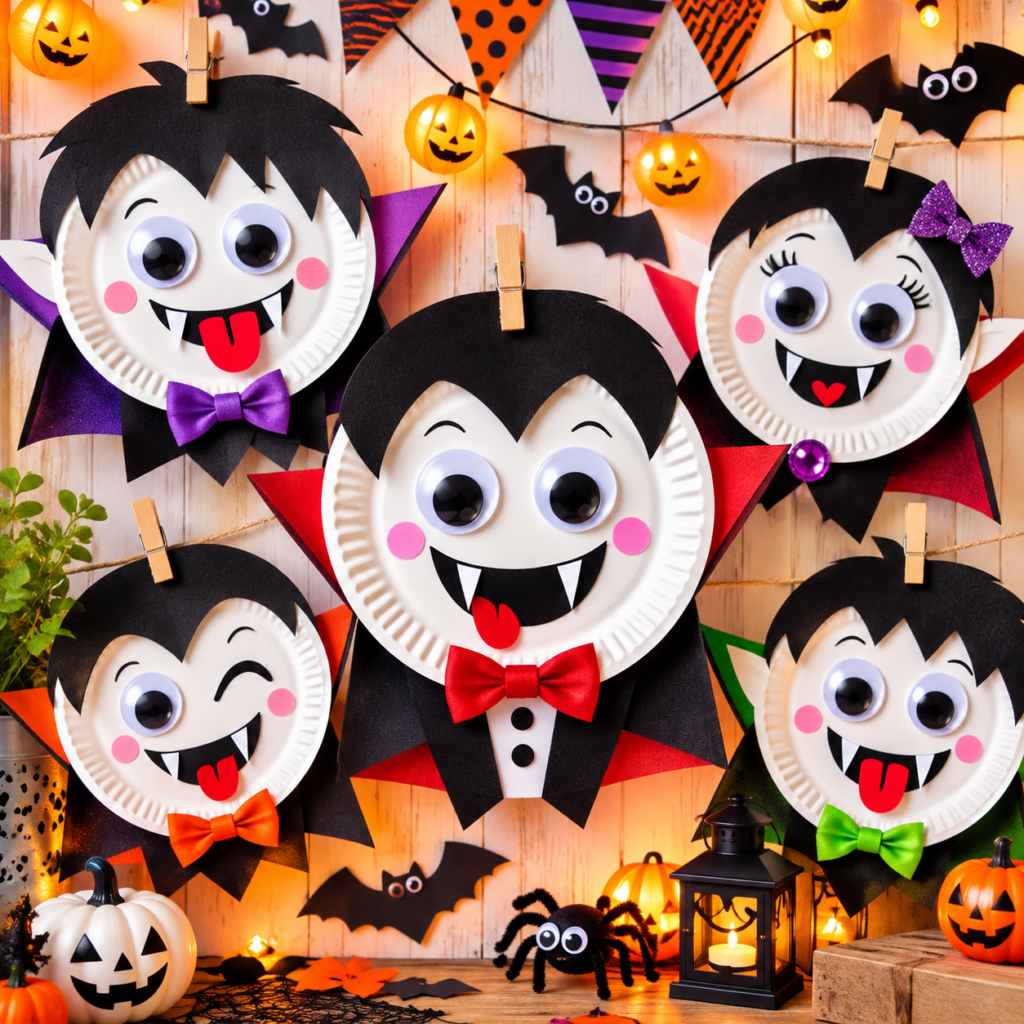 Halloweenské tvoření pro děti, které promění jednoduché nápady v kouzelné, veselé i trochu strašidelné dekorace