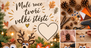 Ze šišky rovnou do pohádky: veselé tvoření, které děti nadchne!