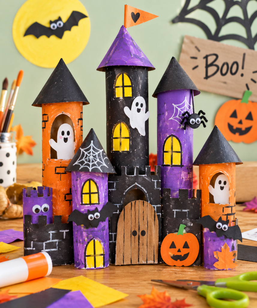 Halloweenské tvoření pro děti, které promění jednoduché nápady v kouzelné, veselé i trochu strašidelné dekorace
