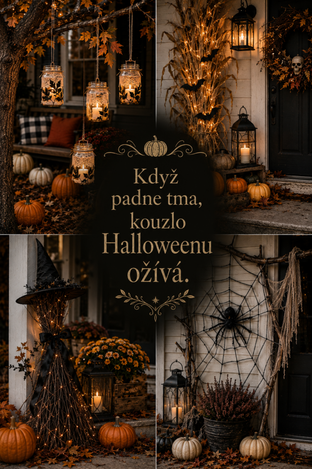 DIY halloweenská výzdoba: nápady, které promění váš domov