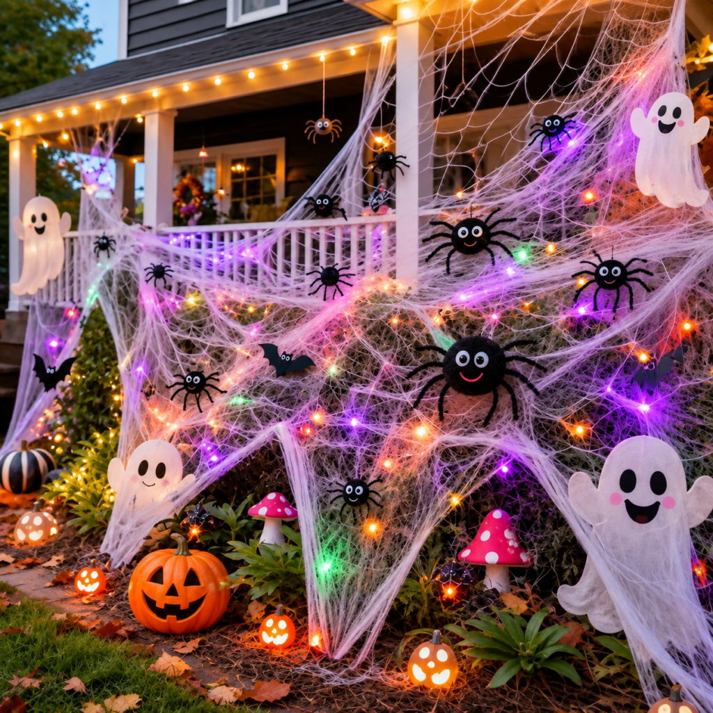 Hravé a zábavné halloweenské dekorace, které okouzlí na první pohled