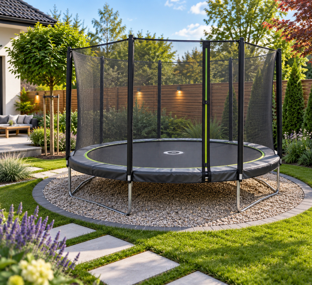Zahradní trampolíny, které překvapí svým designem i možnostmi využití