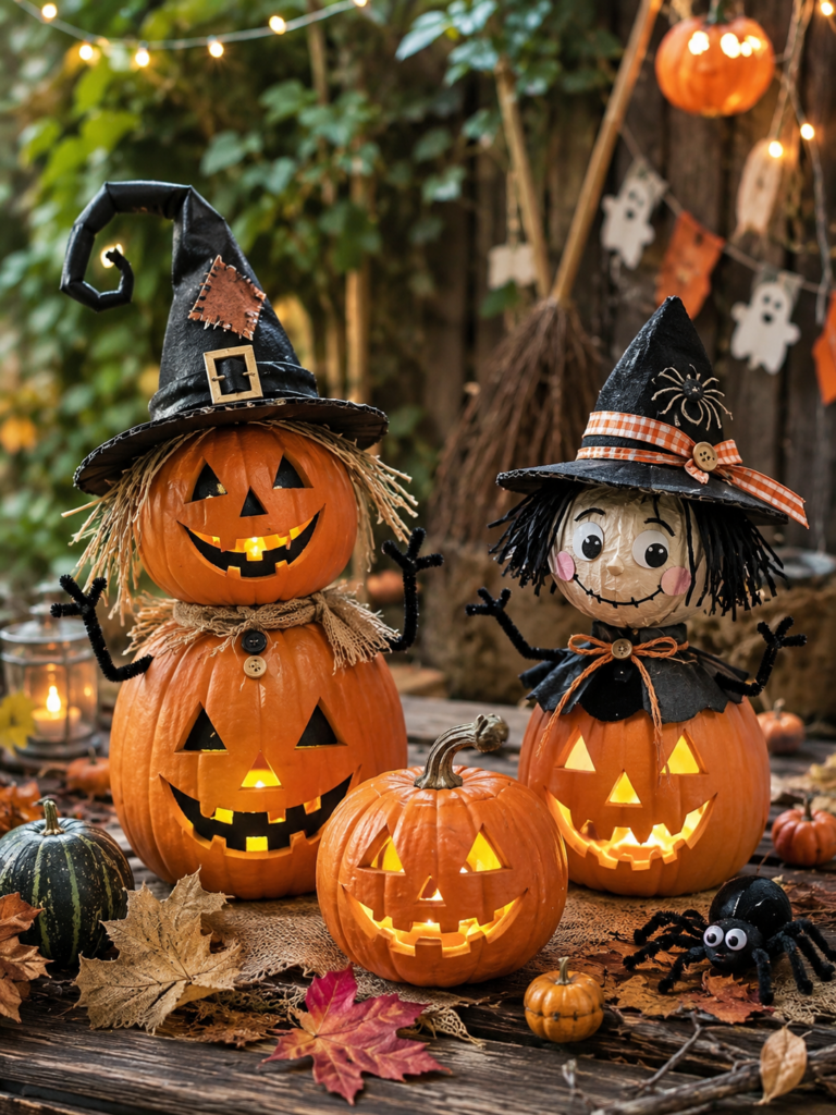 Hravé a zábavné halloweenské dekorace, které okouzlí na první pohled