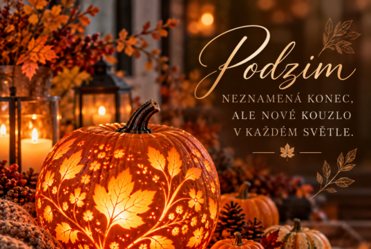 Dýně plná světla a podzimního kouzla, která rozzáří každý večer“