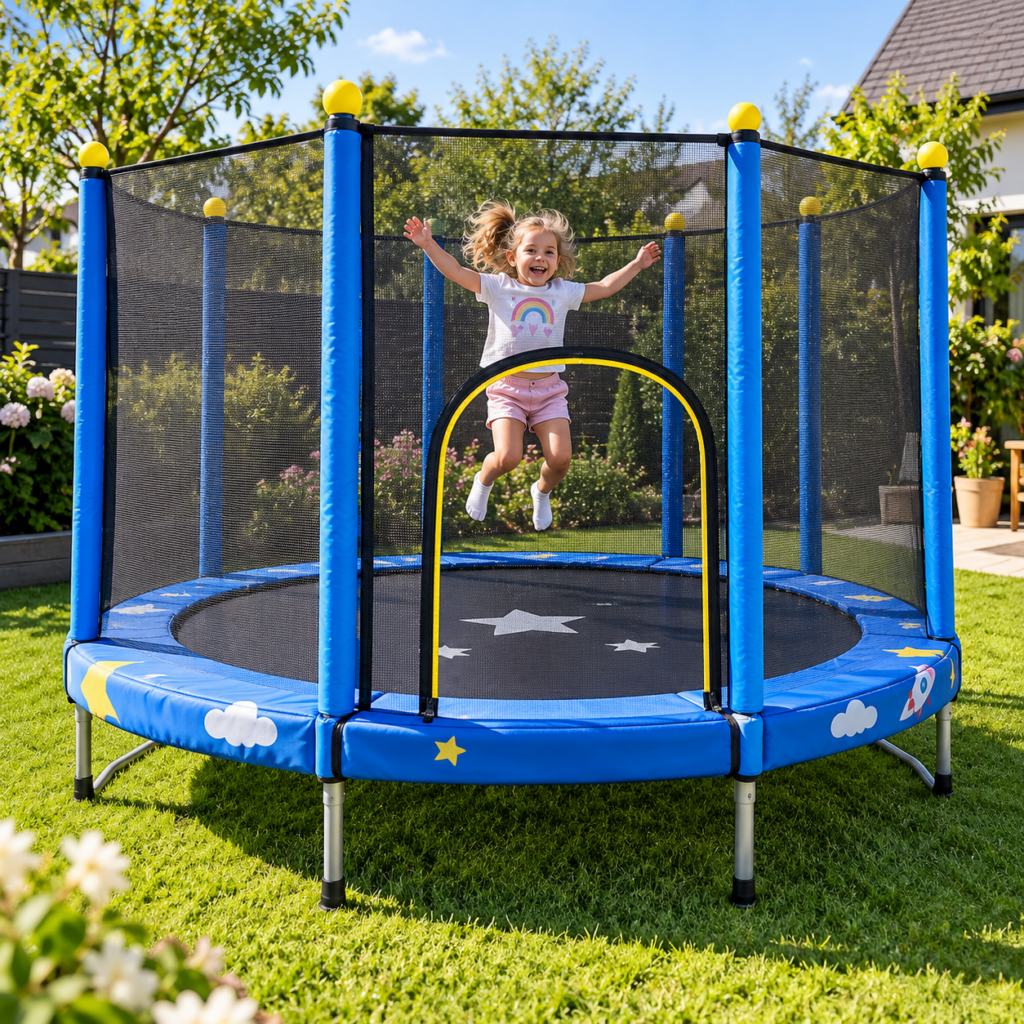 Zahradní trampolíny, které překvapí svým designem i možnostmi využití
