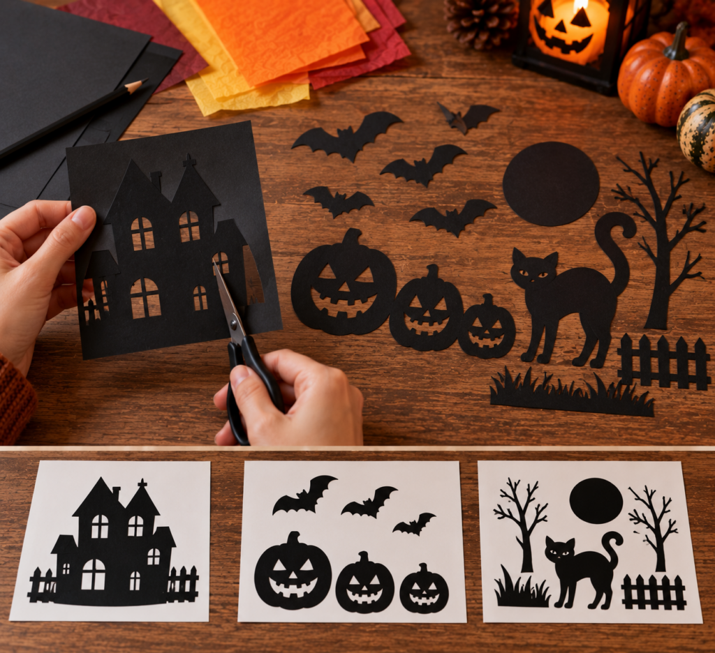 Halloweenské svícny pro děti: veselé tvoření ze sklenic