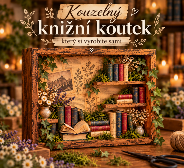 Kouzelný knižní koutek: Vyrobte si vlastní pohádkovou knihovničku
