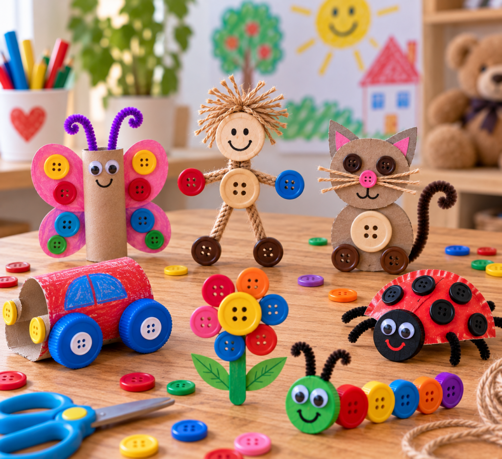 Kreativní tvoření pro děti: jednoduché DIY nápady, které baví a rozvíjí