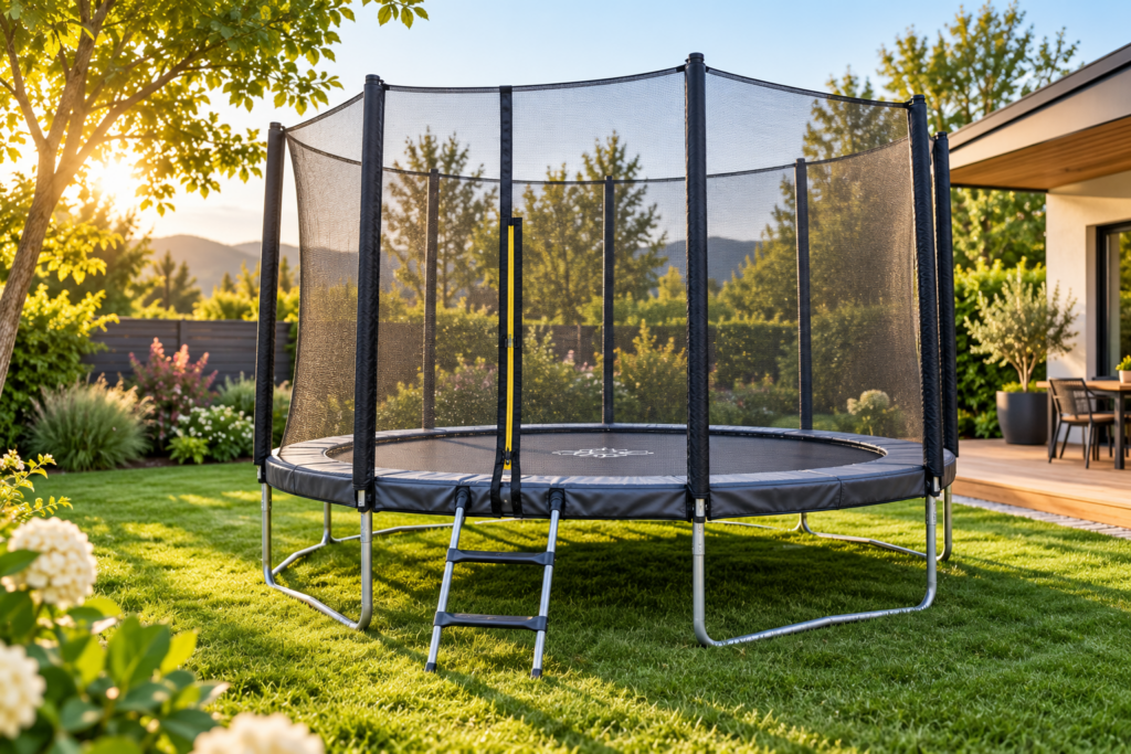 Zahradní trampolíny, které překvapí svým designem i možnostmi využití