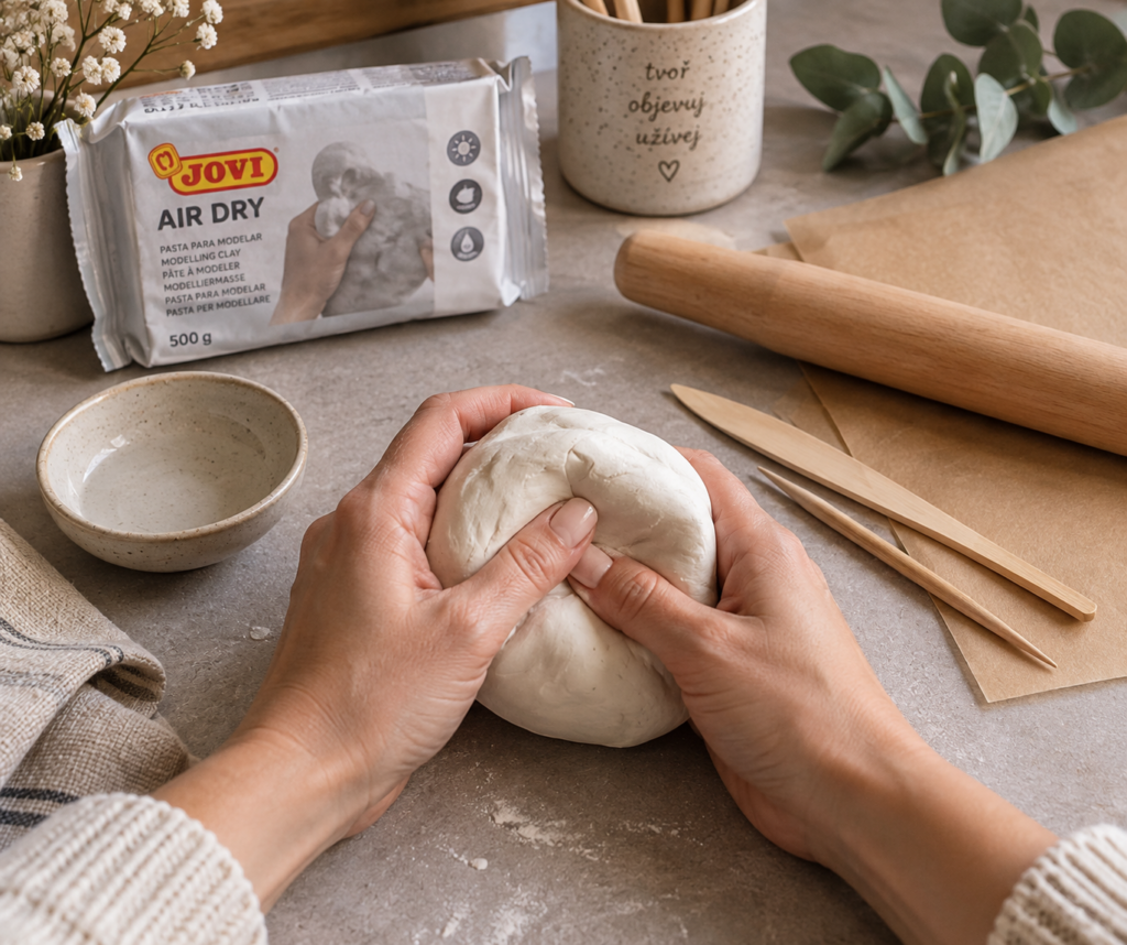 DIY miska ze samotvrdnoucí hmoty: originální dekorace na šperky i drobnosti