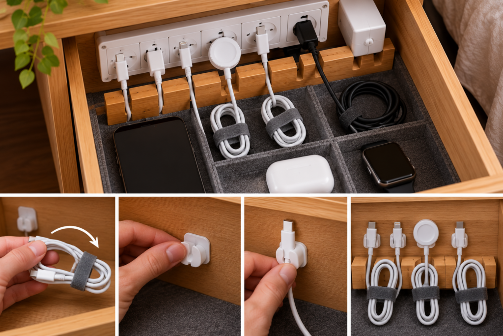 DIY nabíjecí stanice, kterou není vidět