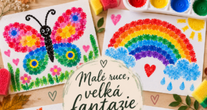 Malé ruce, velké nápady: barevné tvoření, které děti jednoduše nadchne!