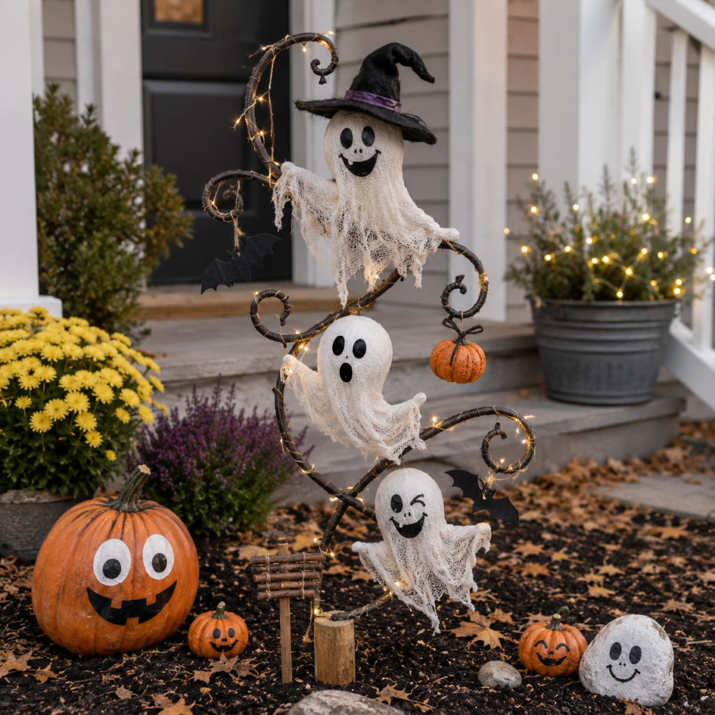 Hravé a zábavné halloweenské dekorace, které okouzlí na první pohled