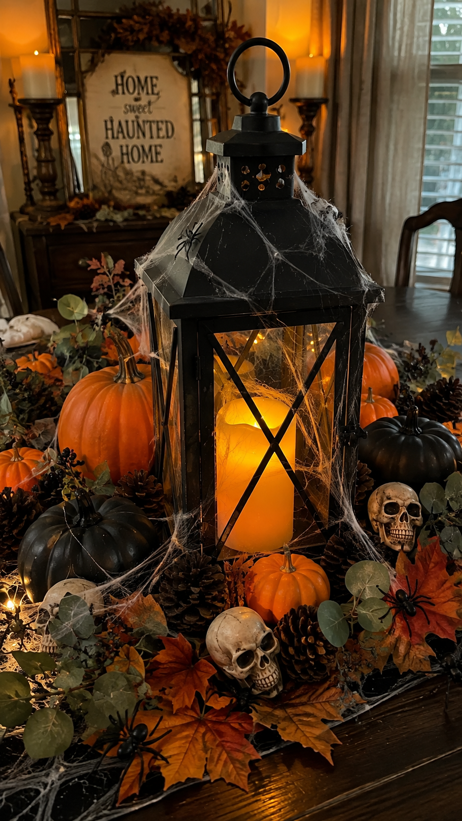 Nápaditá DIY halloweenská výzdoba, která vnese do domova kouzelnou podzimní atmosféru