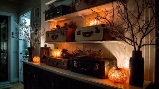 Působivé halloweenské dekorace do každého koutku domova
