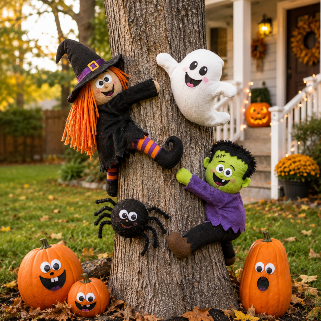 Hravé a zábavné halloweenské dekorace, které okouzlí na první pohled