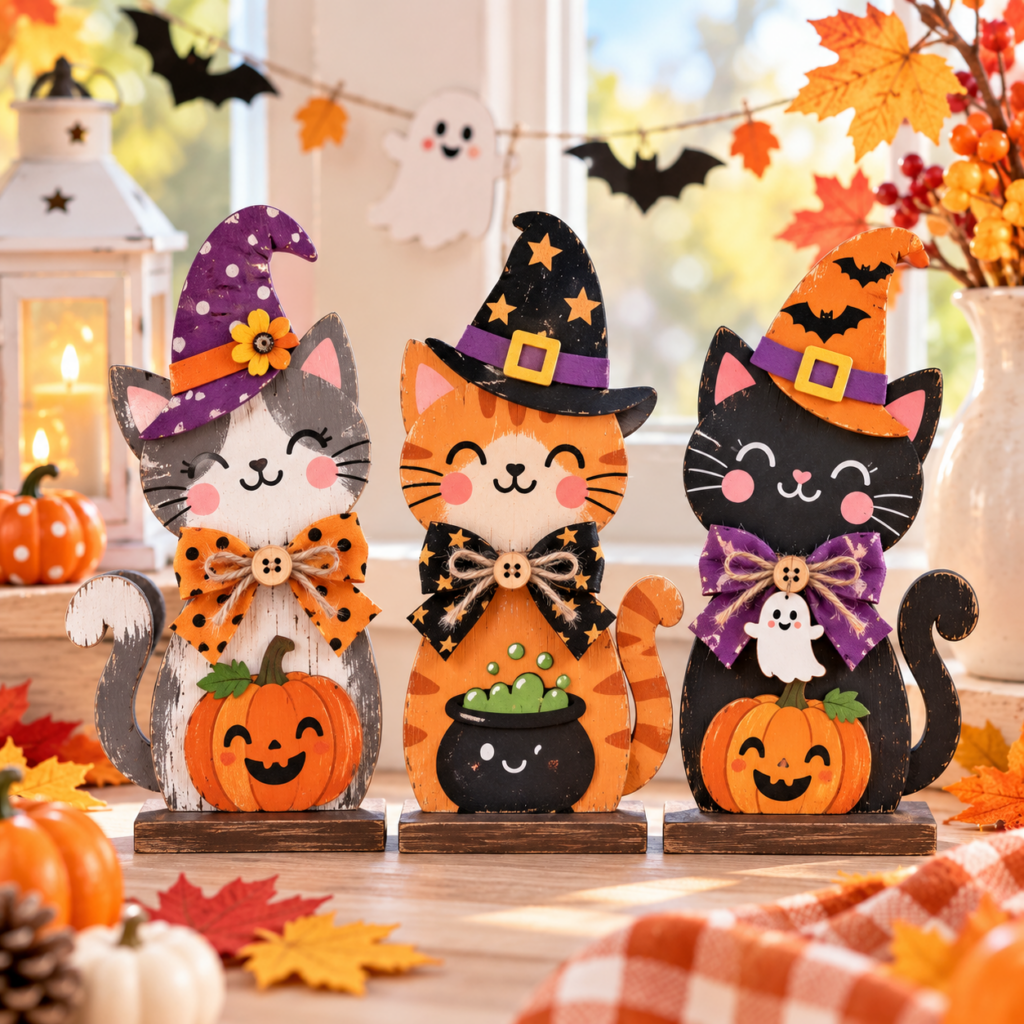 Halloweenské tvoření pro děti, které promění jednoduché nápady v kouzelné, veselé i trochu strašidelné dekorace