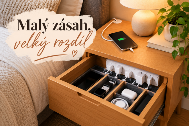 DIY nabíjecí stanice, kterou není vidět