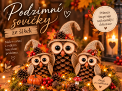 Podzimní sovičky ze šišek: kouzelná dekorace, která rozzáří váš domov