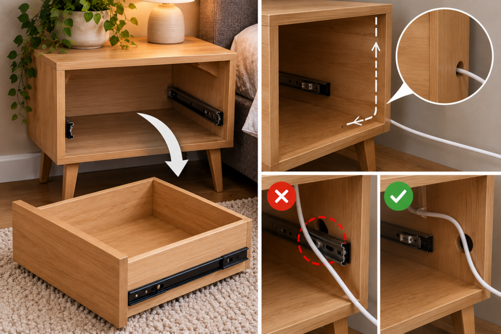 DIY nabíjecí stanice, kterou není vidět