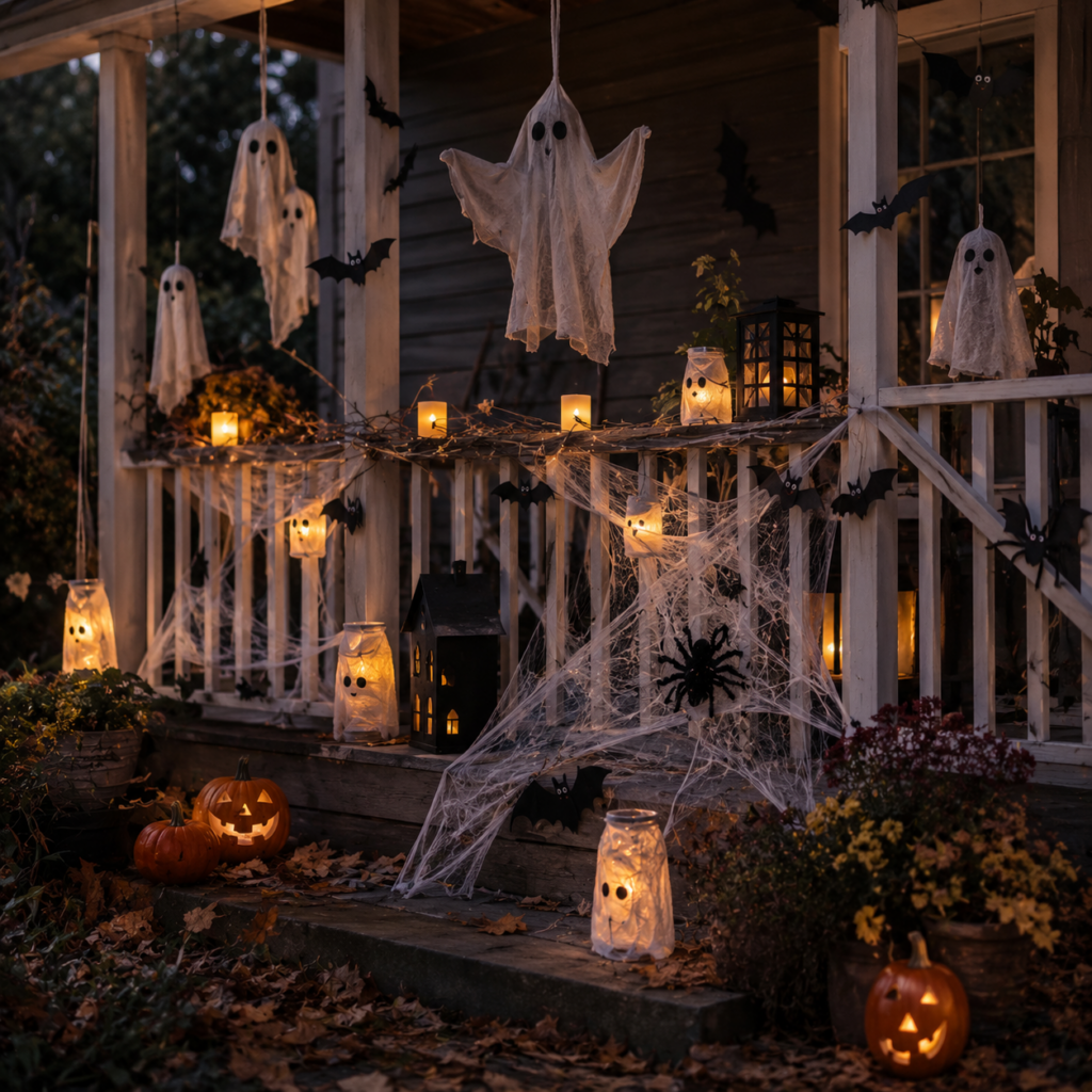 Hravé a zábavné halloweenské dekorace, které okouzlí na první pohled
