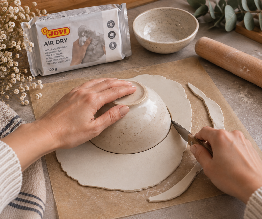 DIY miska ze samotvrdnoucí hmoty: originální dekorace na šperky i drobnosti
