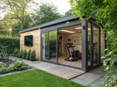 Inspirace pro vysněnou zahradní posilovnu, která spojuje pohodlí, soukromí a moderní design