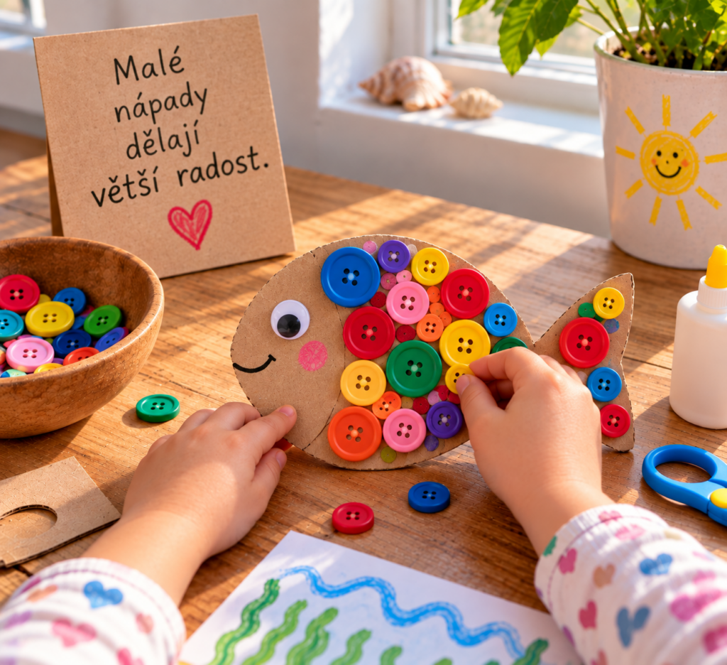 Kreativní tvoření pro děti: jednoduché DIY nápady, které baví a rozvíjí
