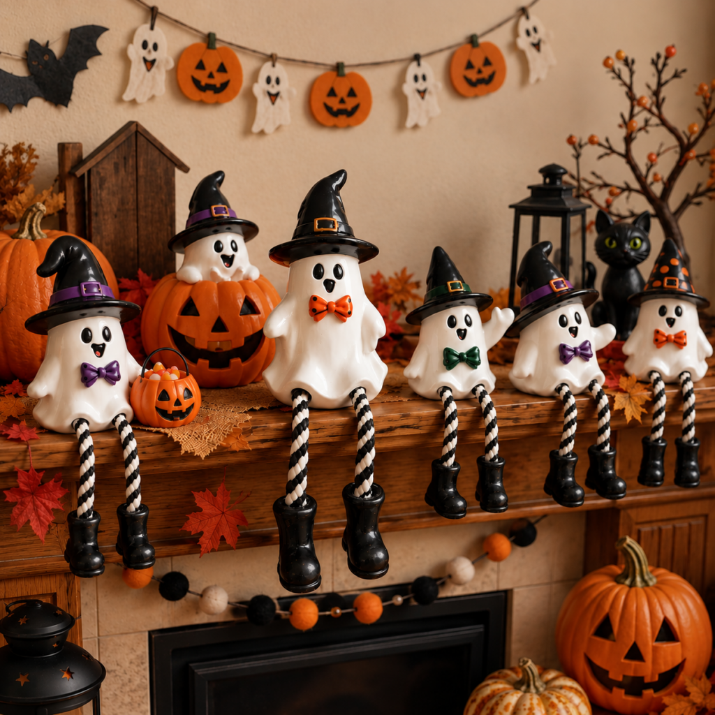 Hravé a zábavné halloweenské dekorace, které okouzlí na první pohled
