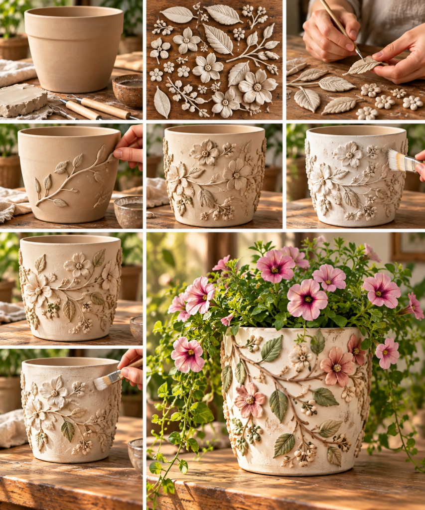 DIY inspirace: Vytvořte si originální květináče a dekorace vlastníma rukama
