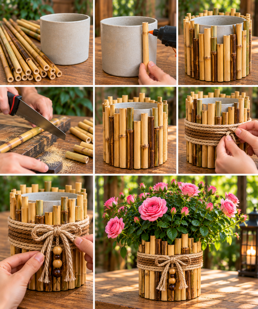 DIY inspirace: Vytvořte si originální květináče a dekorace vlastníma rukama